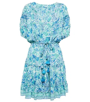 Poupette St Barth Bona printed minidress | Thumbnail 1