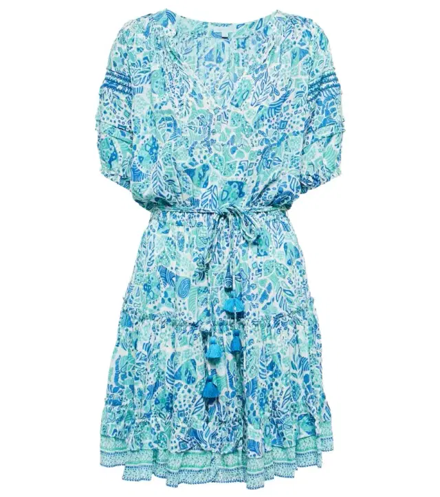 Poupette St Barth Bona printed minidress