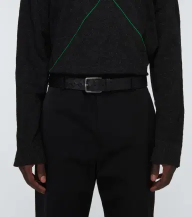 Bottega Veneta Intrecciato leather belt | Thumbnail 3 Bottega Veneta Intrecciato leather belt | Thumbnail 3