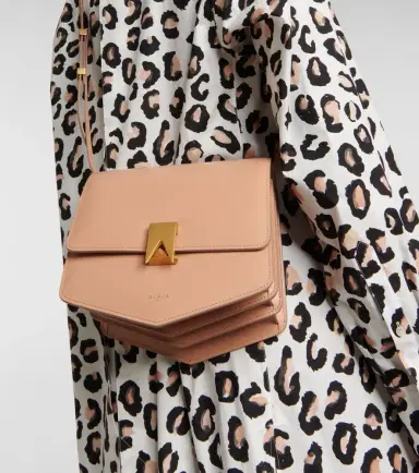 Alaïa Alaïa Le Papa Large leather crossbody bag | Thumbnail 4