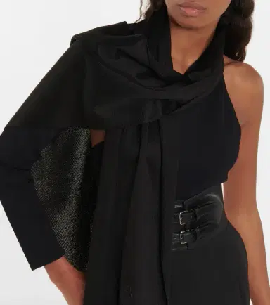 Alaia Alaïa Embroidered scarf | Thumbnail 2