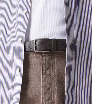 Bottega Veneta Intreccio leather belt | Thumbnail 3 Bottega Veneta Intreccio leather belt | Thumbnail 3
