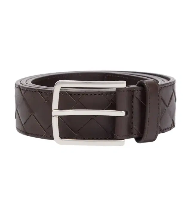 Bottega Veneta Intreccio leather belt