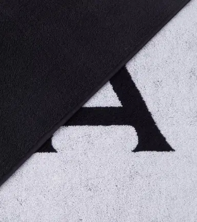 Alaïa Alaïa Logo jacquard cotton beach towel | Thumbnail 3