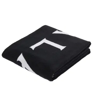 Alaïa Alaïa Logo jacquard cotton beach towel | Thumbnail 1