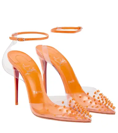 Christian Louboutin Spikoo 100 PVC and leather pumps | Thumbnail 1 Christian Louboutin Spikoo 100 PVC and leather pumps | Thumbnail 1