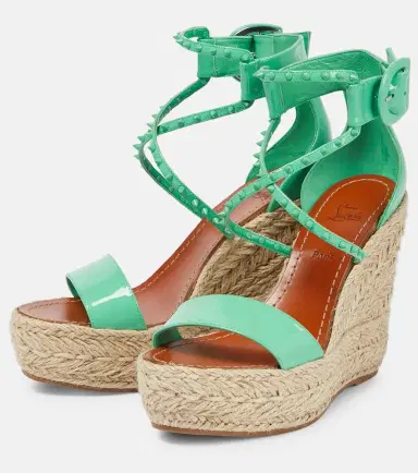 Christian Louboutin Chocazeppa 120 embellished wedge sandals | Thumbnail 6