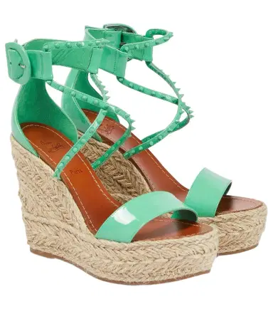 Christian Louboutin Chocazeppa 120 embellished wedge sandals | Thumbnail 1