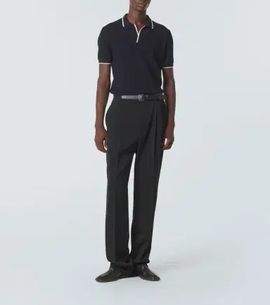 Orlebar Brown Horton wool polo shirt | Thumbnail 4