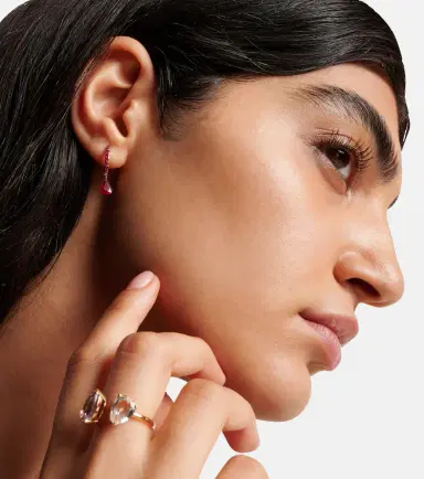 Persée Persée Piercing 18kt gold single earring with ruby | Thumbnail 4