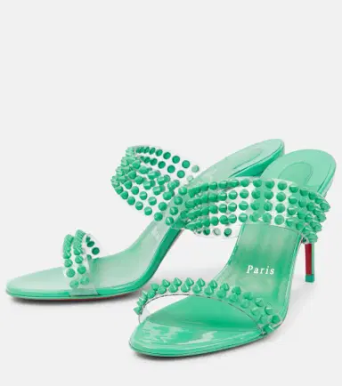 Christian Louboutin Spike Only 85 PVC and leather sandals | Thumbnail 2 Christian Louboutin Spike Only 85 PVC and leather sandals | Thumbnail 2