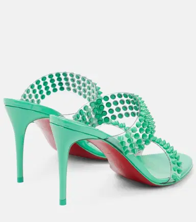 Christian Louboutin Spike Only 85 PVC and leather sandals | Thumbnail 4 Christian Louboutin Spike Only 85 PVC and leather sandals | Thumbnail 4