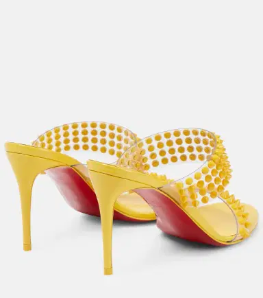 Christian Louboutin Spike Only 85 PVC and leather sandals | Thumbnail 3 Christian Louboutin Spike Only 85 PVC and leather sandals | Thumbnail 3
