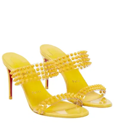 Christian Louboutin Spike Only 85 PVC and leather sandals | Thumbnail 1 Christian Louboutin Spike Only 85 PVC and leather sandals | Thumbnail 1