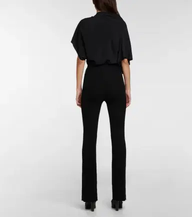 Rick Owens Rib-knit wool-blend pants | Thumbnail 4