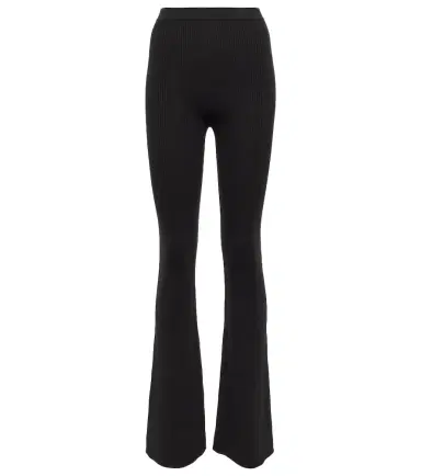 Rick Owens Rib-knit wool-blend pants | Thumbnail 1