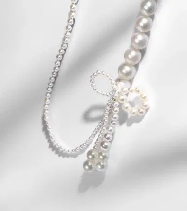 Sophie Bille Brahe Peggy Rosette pearl necklace | Thumbnail 5