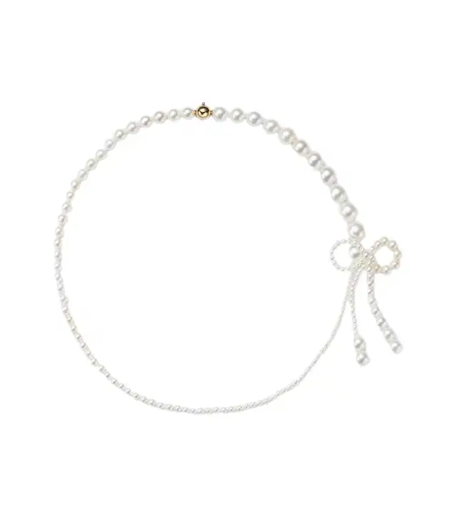 Sophie Bille Brahe Peggy Rosette pearl necklace