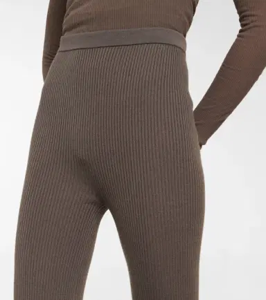 Rick Owens Rib-knit wool-blend pants | Thumbnail 4