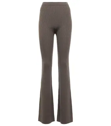 Rick Owens Rib-knit wool-blend pants | Thumbnail 1