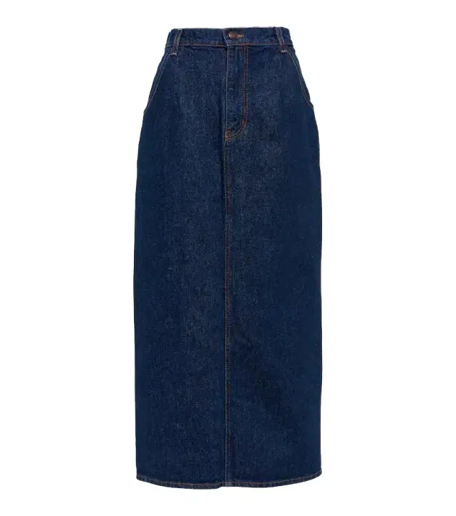 Magda Butrym Denim midi skirt