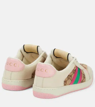 Gucci Screener leather sneakers | Thumbnail 3 Gucci Screener leather sneakers | Thumbnail 3