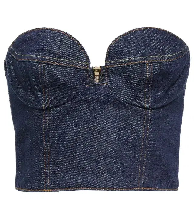Magda Butrym Denim bustier