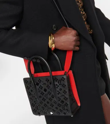 Christian Louboutin Paloma Mini embellished leather tote bag | Thumbnail 6