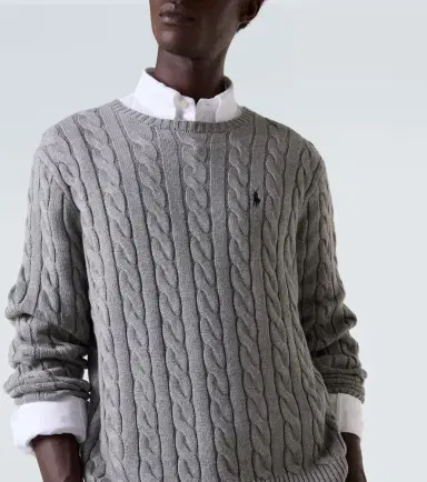 Polo Ralph Lauren Cable-knit cotton sweater | Thumbnail 4