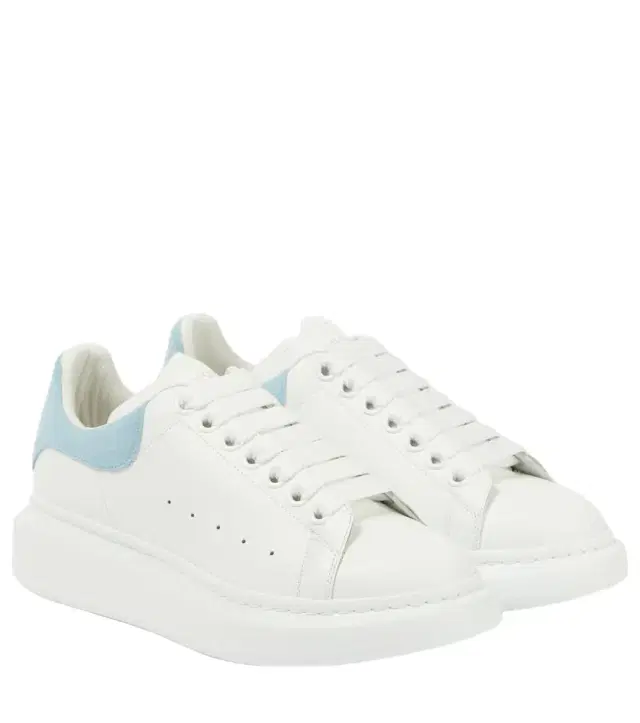 McQueen Oversized leather sneakers