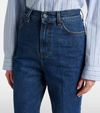 TOTEME High-rise tapered jeans | Thumbnail 2 TOTEME High-rise tapered jeans | Thumbnail 2