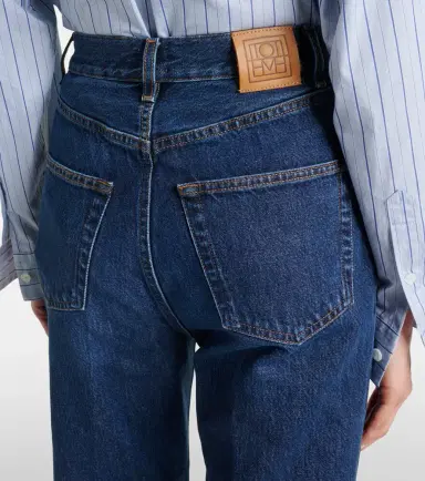 TOTEME High-rise tapered jeans | Thumbnail 4 TOTEME High-rise tapered jeans | Thumbnail 4