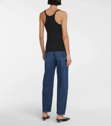 Toteme Cotton-blend racerback tank top | Thumbnail 2