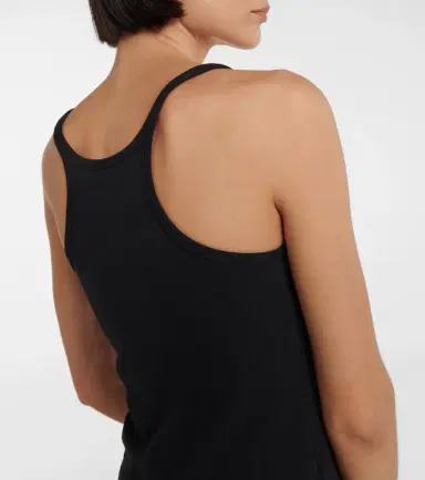 Toteme Cotton-blend racerback tank top | Thumbnail 3