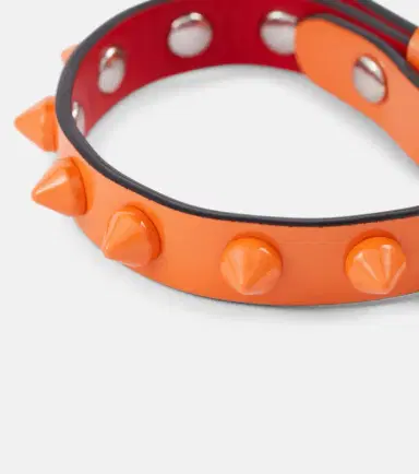 Christian Louboutin Loubilink embellished leather bracelet | Thumbnail 2 Christian Louboutin Loubilink embellished leather bracelet | Thumbnail 2