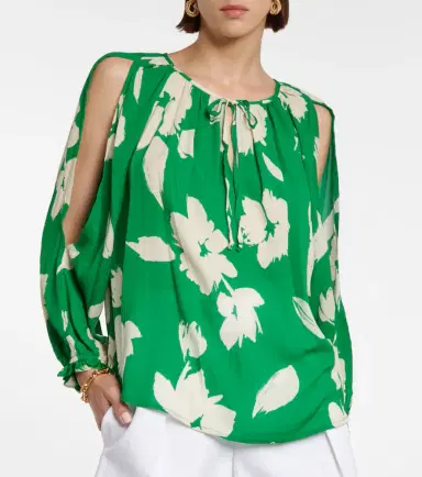 Velvet Vikki printed blouse | Thumbnail 3