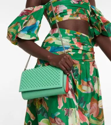 Christian Louboutin Paloma Small embellished leather clutch | Thumbnail 5 Christian Louboutin Paloma Small embellished leather clutch | Thumbnail 5