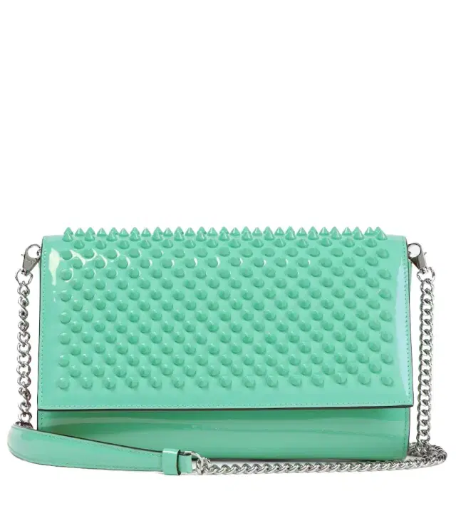 Paloma Small embellished leather clutch