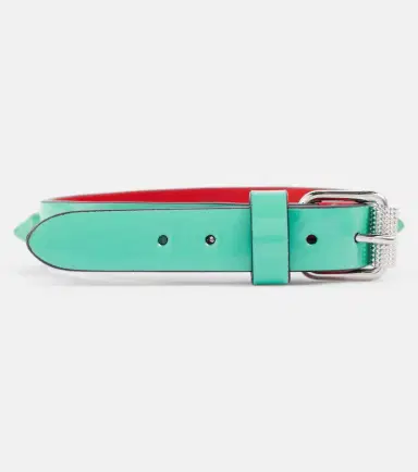 Christian Louboutin Loubilink embellished leather bracelet | Thumbnail 3