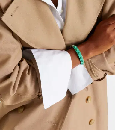 Christian Louboutin Loubilink embellished leather bracelet | Thumbnail 5