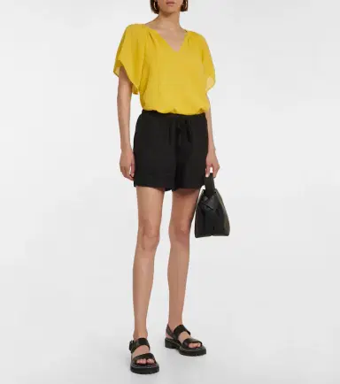 Velvet Tammy cotton shorts | Thumbnail 3