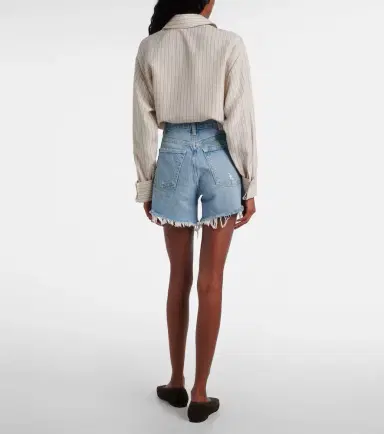 AGOLDE Parker mid-rise shorts | Thumbnail 4 AGOLDE Parker mid-rise shorts | Thumbnail 4