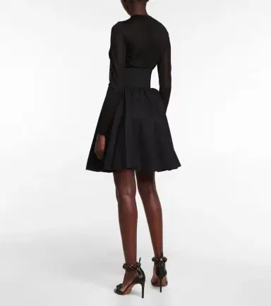 Alaia Alaïa Belted cotton skirt | Thumbnail 2