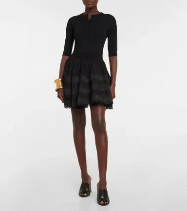 Alaïa Alaïa Crinoline miniskirt | Thumbnail 2