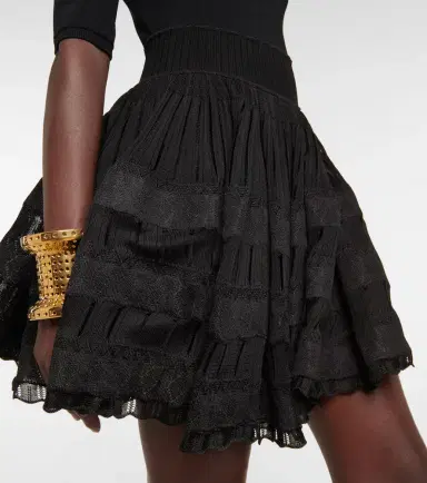 Alaïa Alaïa Crinoline miniskirt | Thumbnail 3