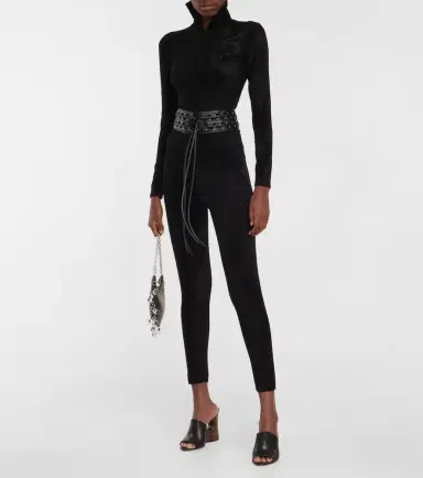 Alaïa Alaïa Turtleneck bodysuit | Thumbnail 2