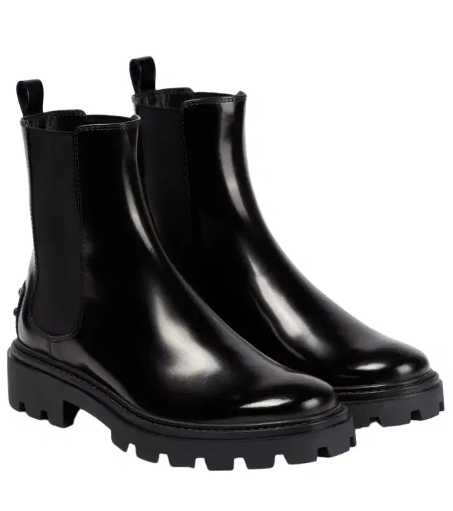 Tod's Patent leather Chelsea boots