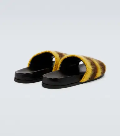 Marni Fussbett striped slides | Thumbnail 3