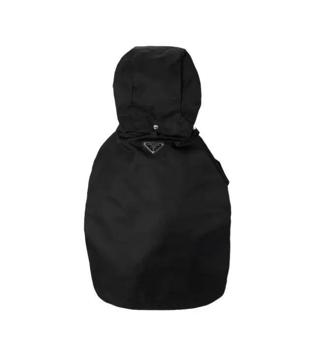 Nylon hooded dog coat
