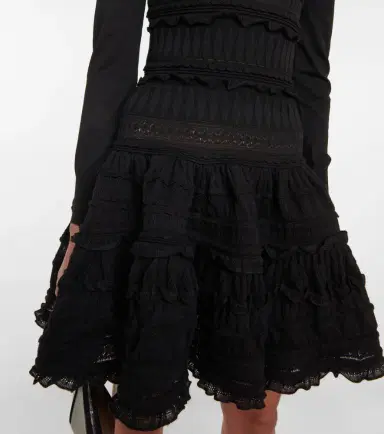 Alaïa Alaïa Crinoline wool minidress | Thumbnail 4 Alaïa Alaïa Crinoline wool minidress | Thumbnail 4